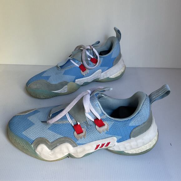 Adidas Trae Young 1 Icee Blue Basketball Shoes Size 10.5 Men - Picture 2 of 10